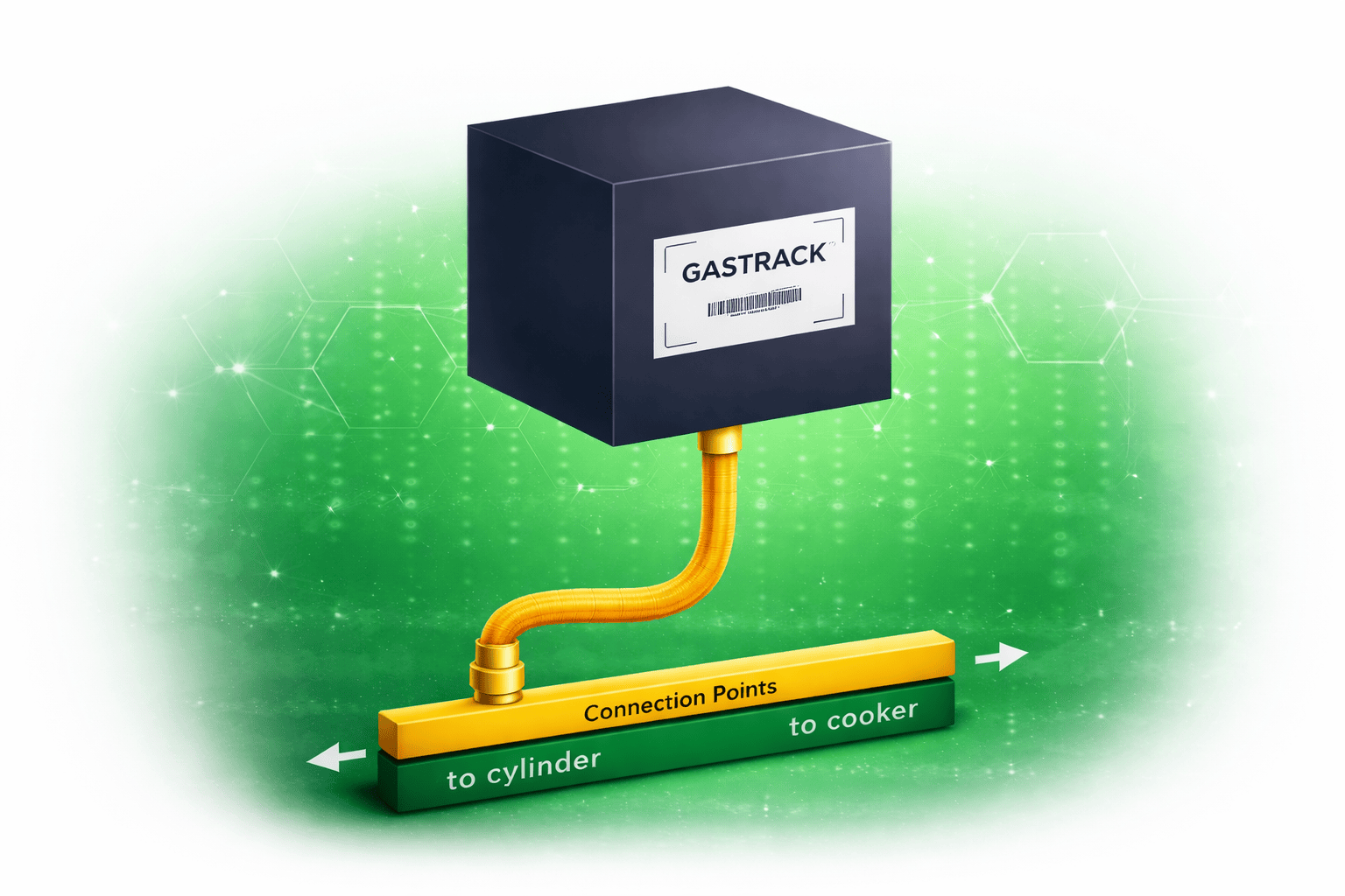 Smart gas tracking device