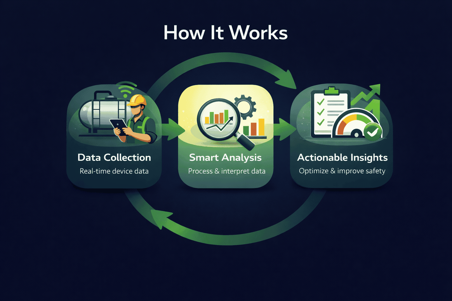 How we operate - Digital platform dashboard