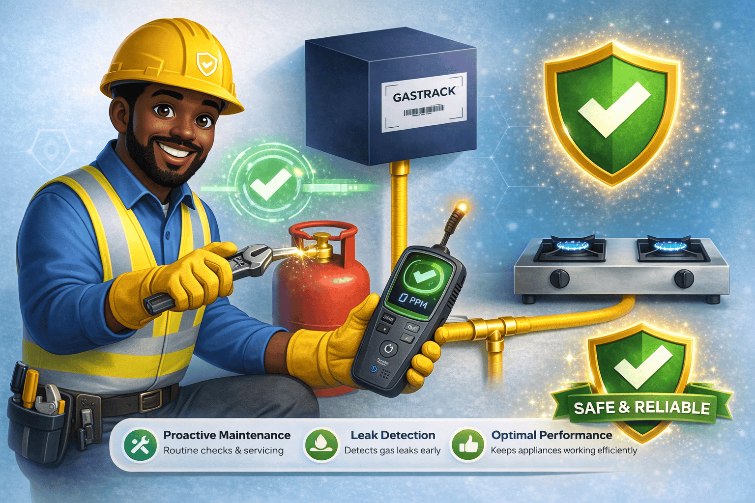 Leak detection and safety monitoring